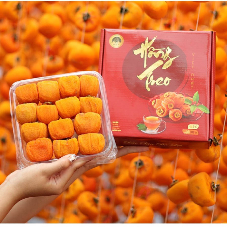 Hồng vuông đồng Đà Lạt treo gió 500G